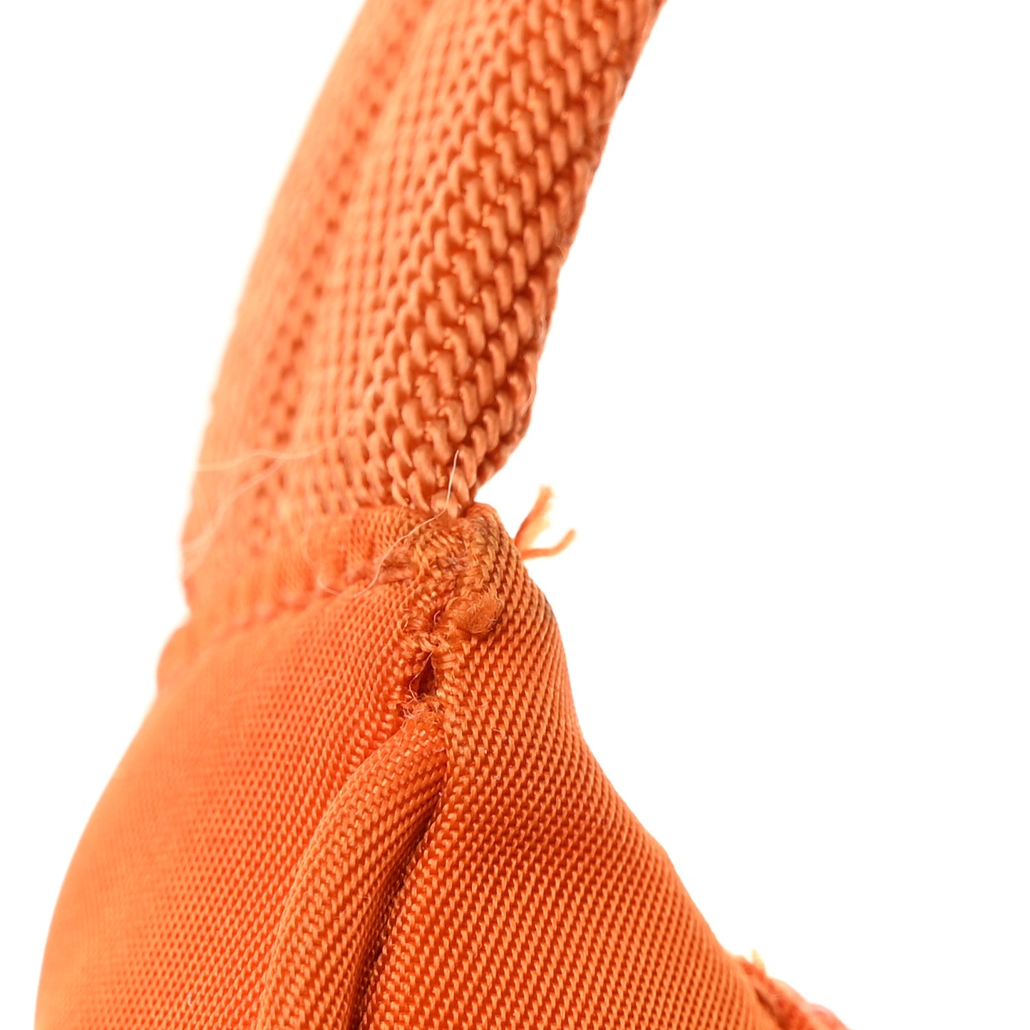 Tessuto Nylon Sport Mini Shoulder Bag Arancio