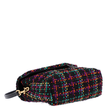 Saint Laurent Tweed Toy Loulou Shoulder Bag Black 5 of 11