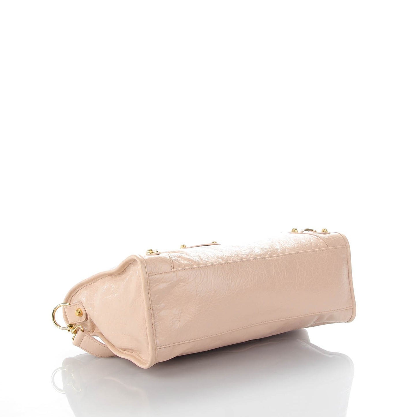 Agneau Giant 12 Gold Hardware City Rose Aubepine Rose Light