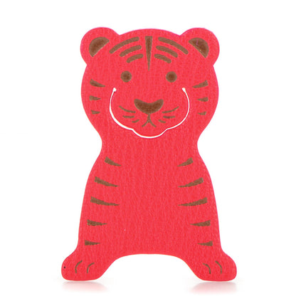 Hermes Chevre Mysore Tiger Pikabook Bookmark Bougainvillea 1 of 3