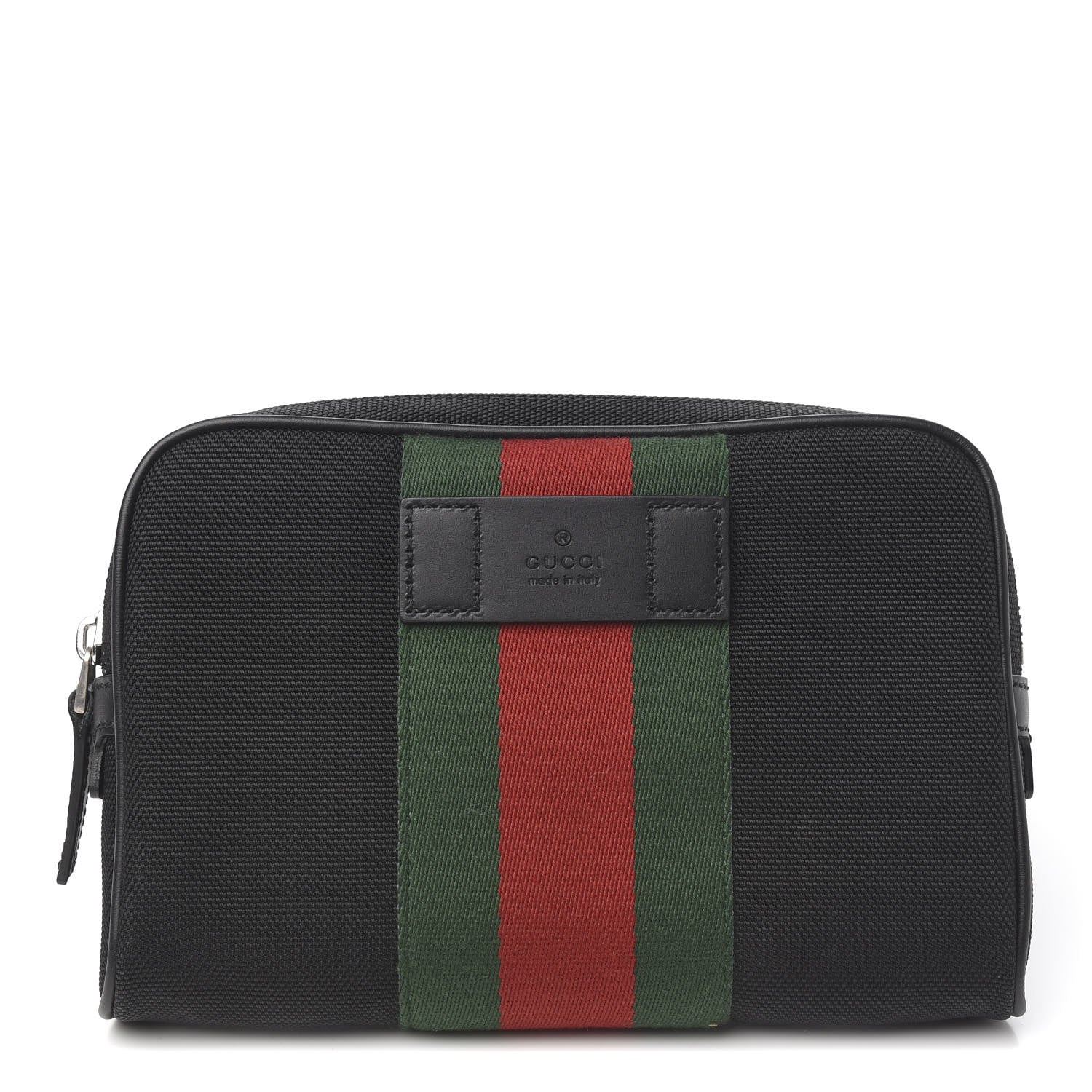 Gucci Canvas Web Slim Belt Bag Black 1 of 9