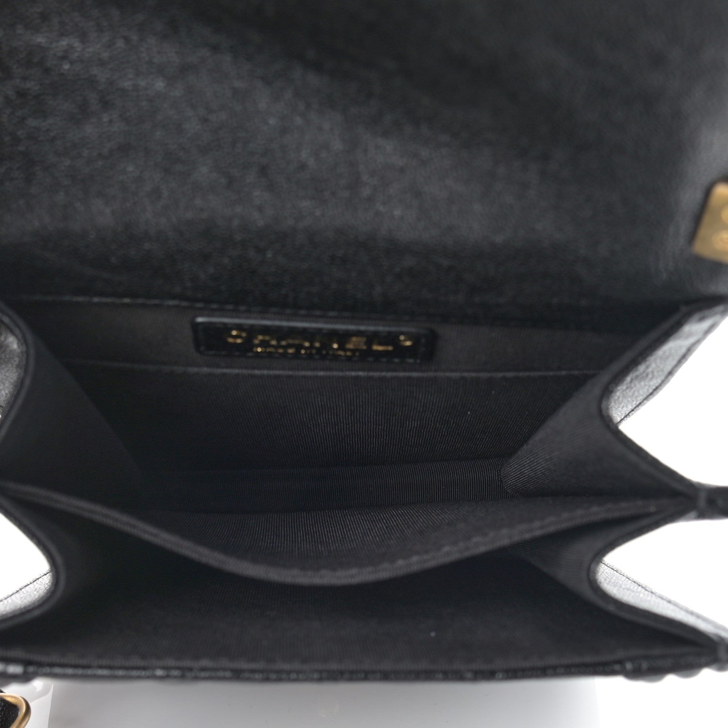 Chanel Caviar Quilted North South Boy Flap Black 5 of 9