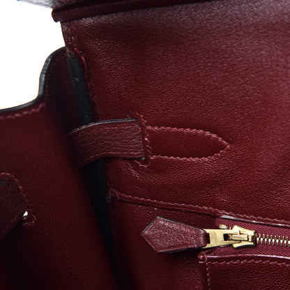 Hermes Fjord Birkin 35 Rouge H 10 of 37