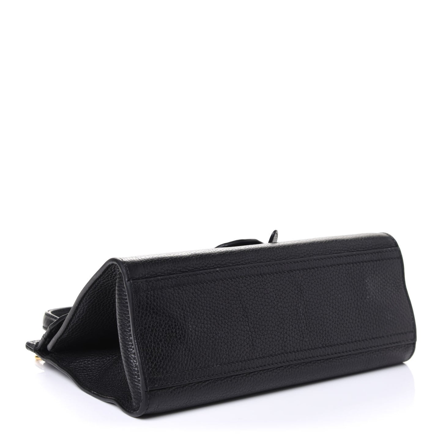 Calfskin Mini GG Marmont Top Handle Bag Black