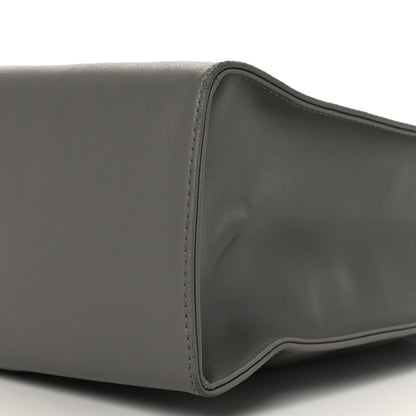 Telfar Vegan Leather Medium Shopping Bag Grey 8 of 9