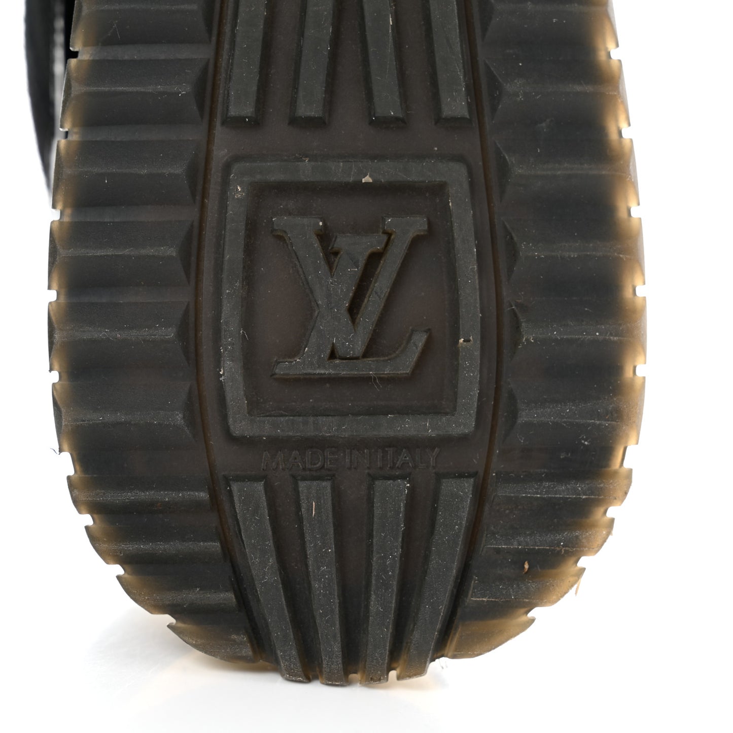 Suede Monogram Run Away Sneakers 40 Black