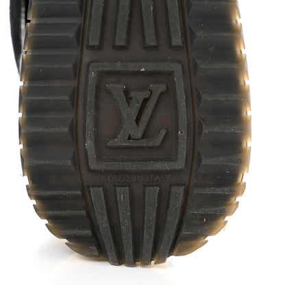 Louis Vuitton Suede Monogram Run Away Sneakers 40 Black 8 of 8