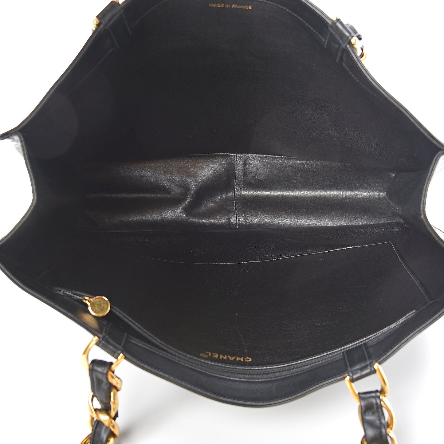 Lambskin CC Tote Black