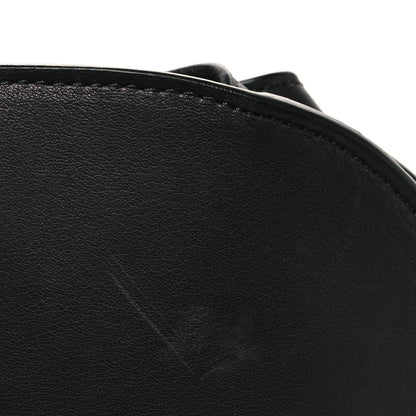 The Row Polished Saddle Calfskin Soft Margaux 17 Black 10 of 10