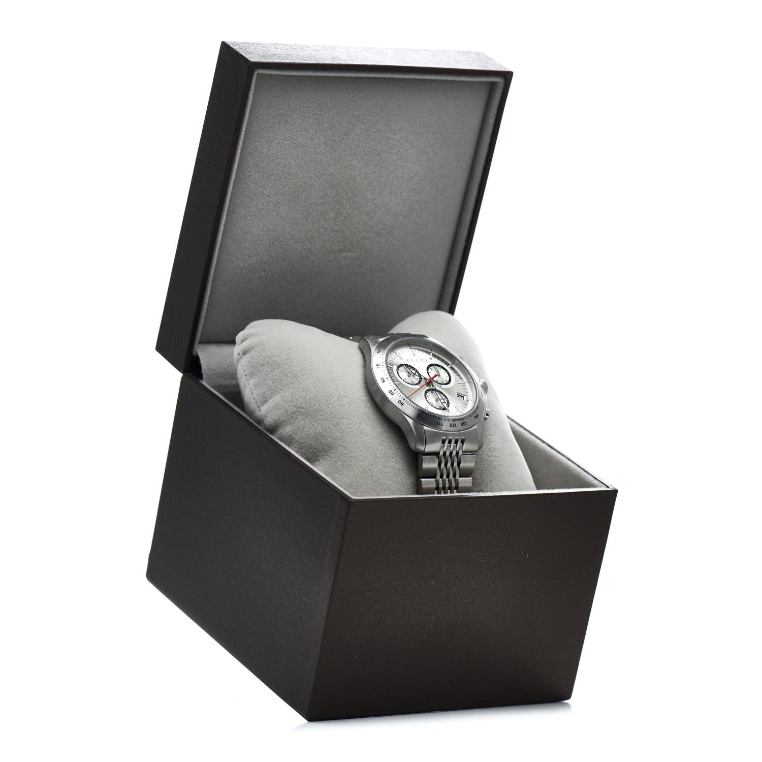 Gucci Stainless Steel 46mm G-Timeless Chronograph Quartz Watch 5 of 5