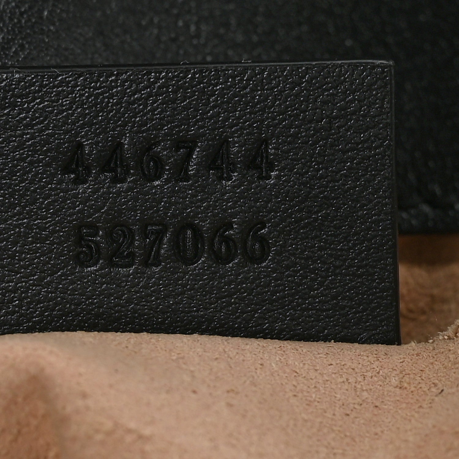 Gucci Calfskin Matelasse Mini GG Marmont Shoulder Bag Black 7 of 8