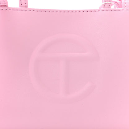 Telfar Vegan Leather Small Shopping Bag Bubblegum 8 of 10