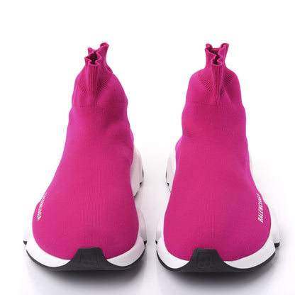 Balenciaga Neoprene Knit Womens Speed Sneakers 42 Rose Fuchsia 3 of 9