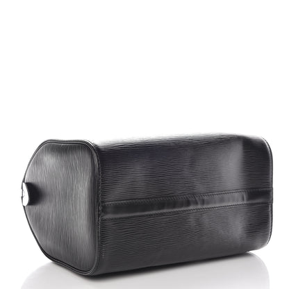 Louis Vuitton Epi Speedy 25 Black 4 of 15