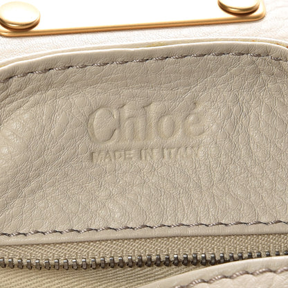 Chloe Calfskin Medium Paddington Satchel Off White 8 of 10