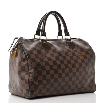 Louis Vuitton Damier Ebene Speedy 30 3 of 19