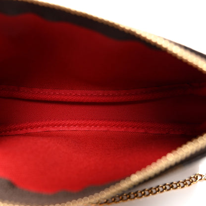 Louis Vuitton Damier Ebene Mini Pochette Accessories 5 of 8