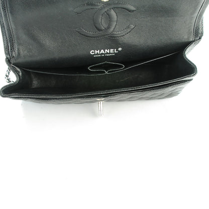 Chanel Caviar Quilted Medium Double Flap Black 5 of 10
