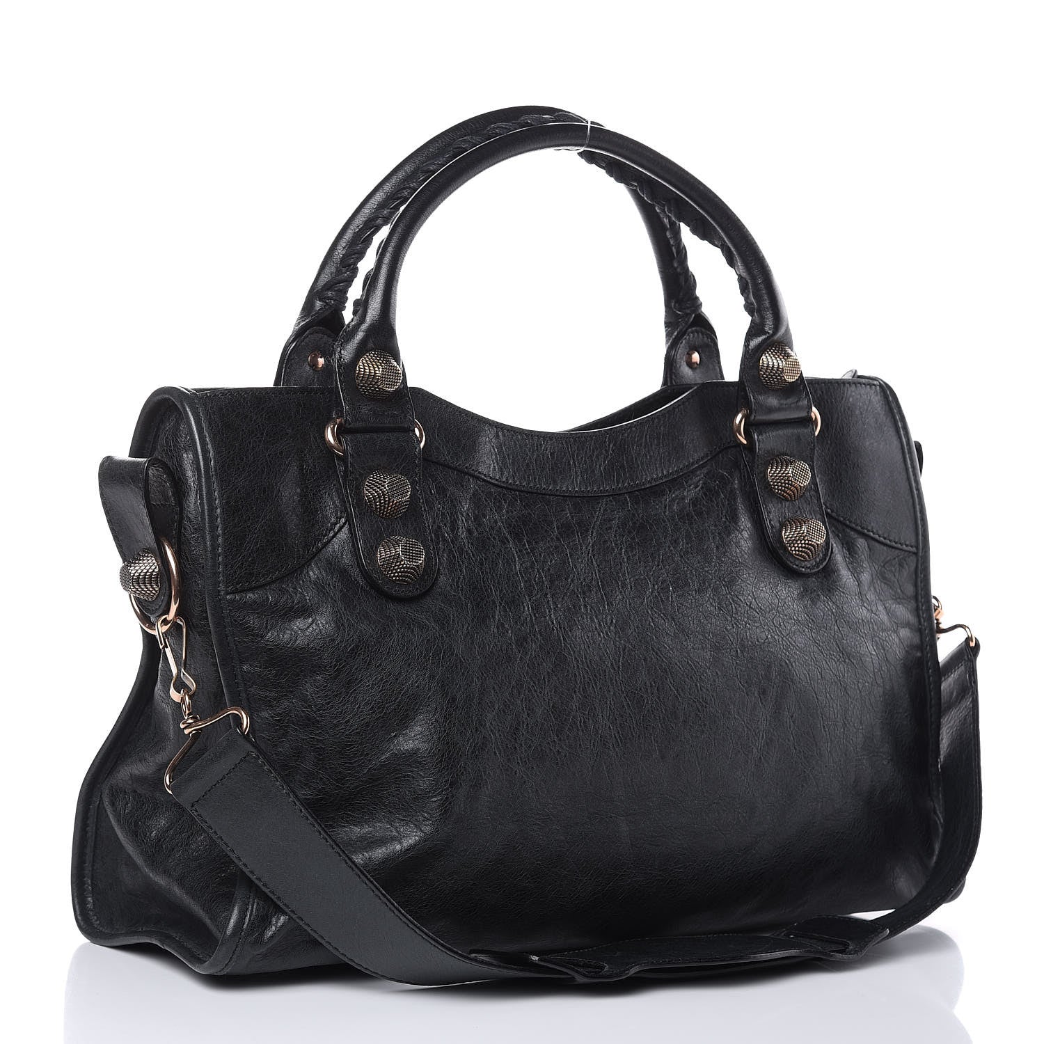 Balenciaga Agneau Giant 21 Rose Gold Hardware City Black 3 of 11