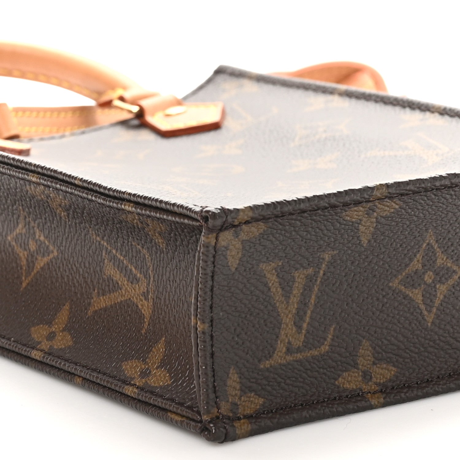 Louis Vuitton Monogram Petit Sac Plat 7 of 9