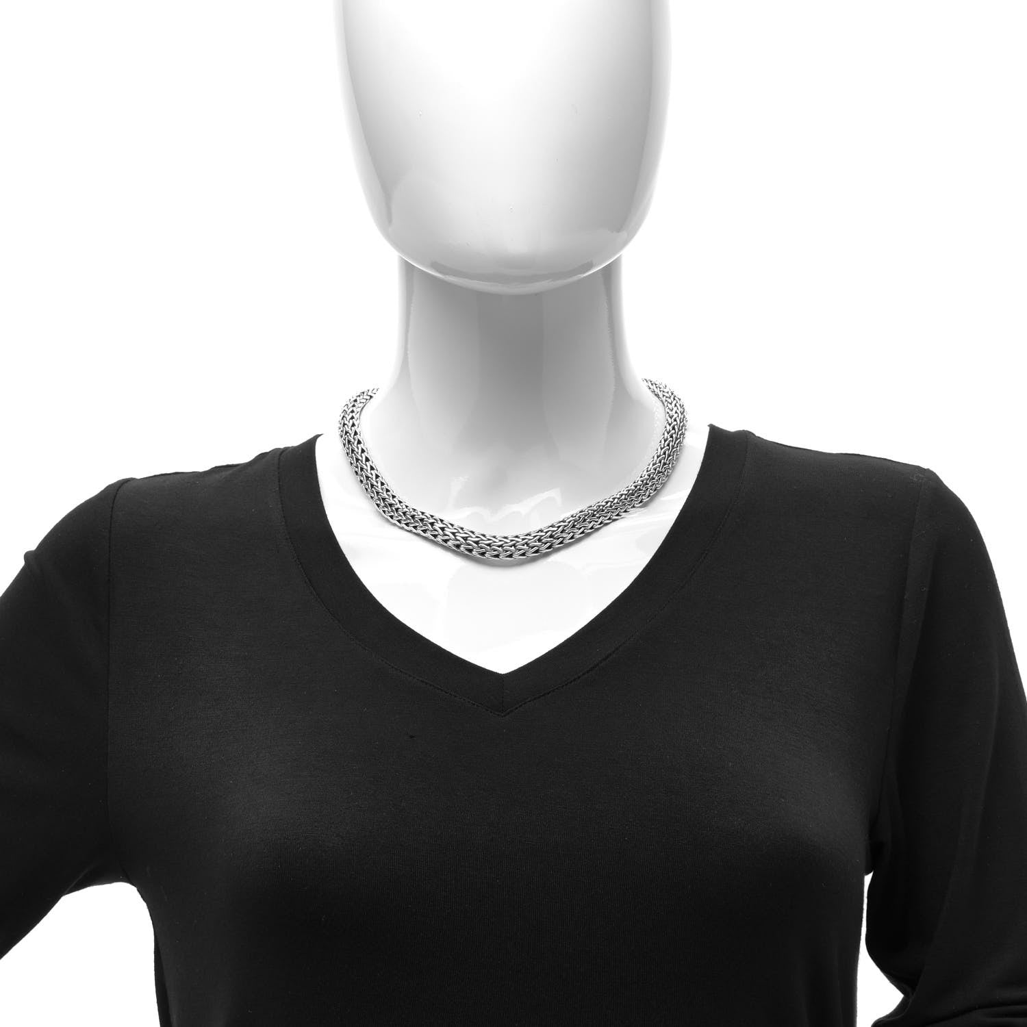 John Hardy Sterling Silver 10mm Classic Chain Necklace 2 of 5