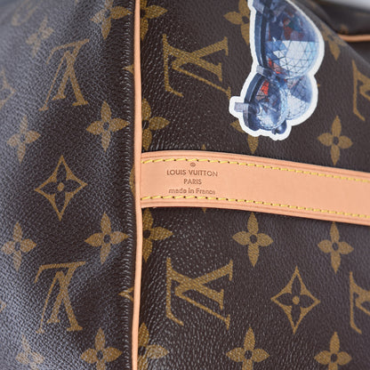 Louis Vuitton Monogram World Tour Speedy Bandouliere 30 6 of 14