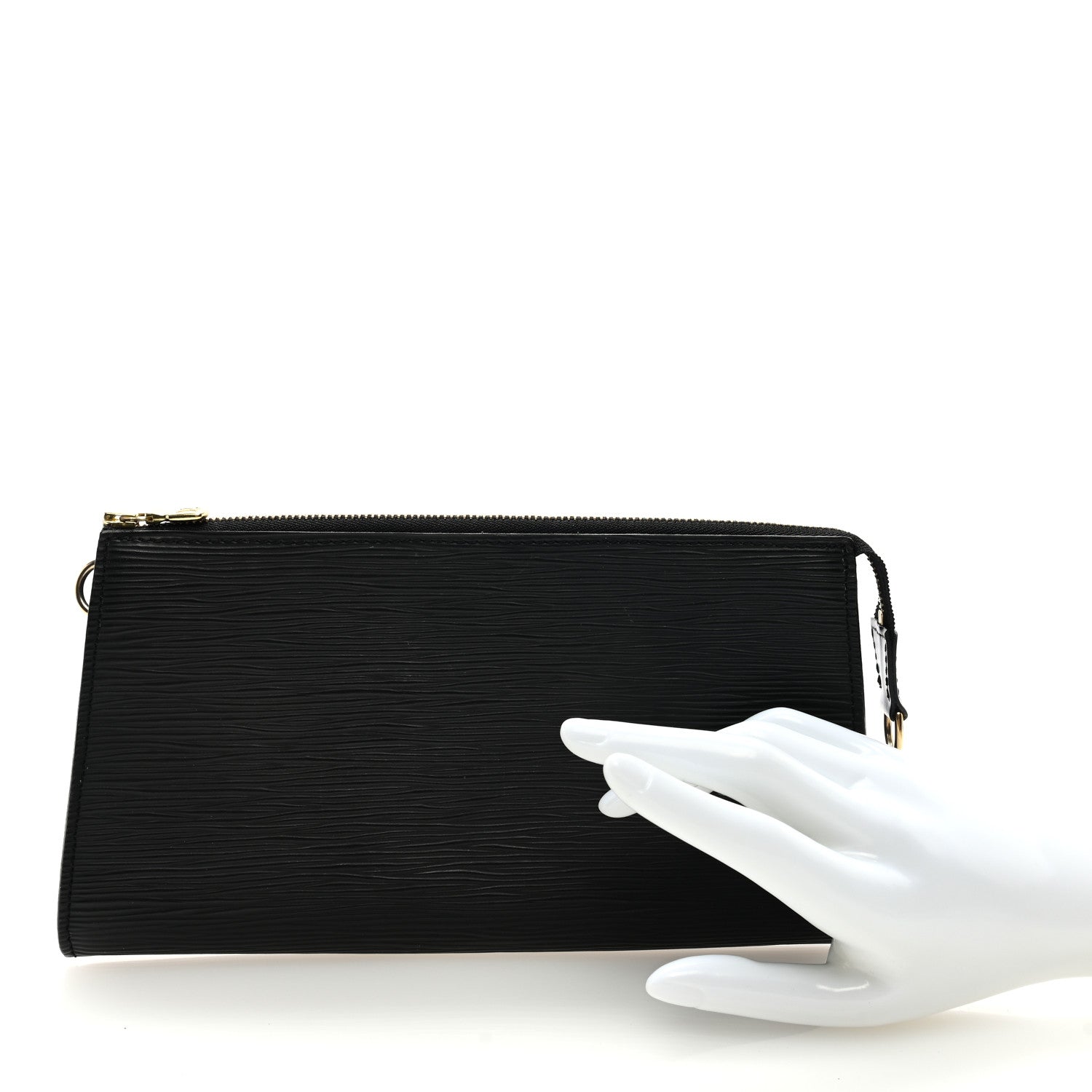 Louis Vuitton Epi Pochette Accessories 24 Black 2 of 6