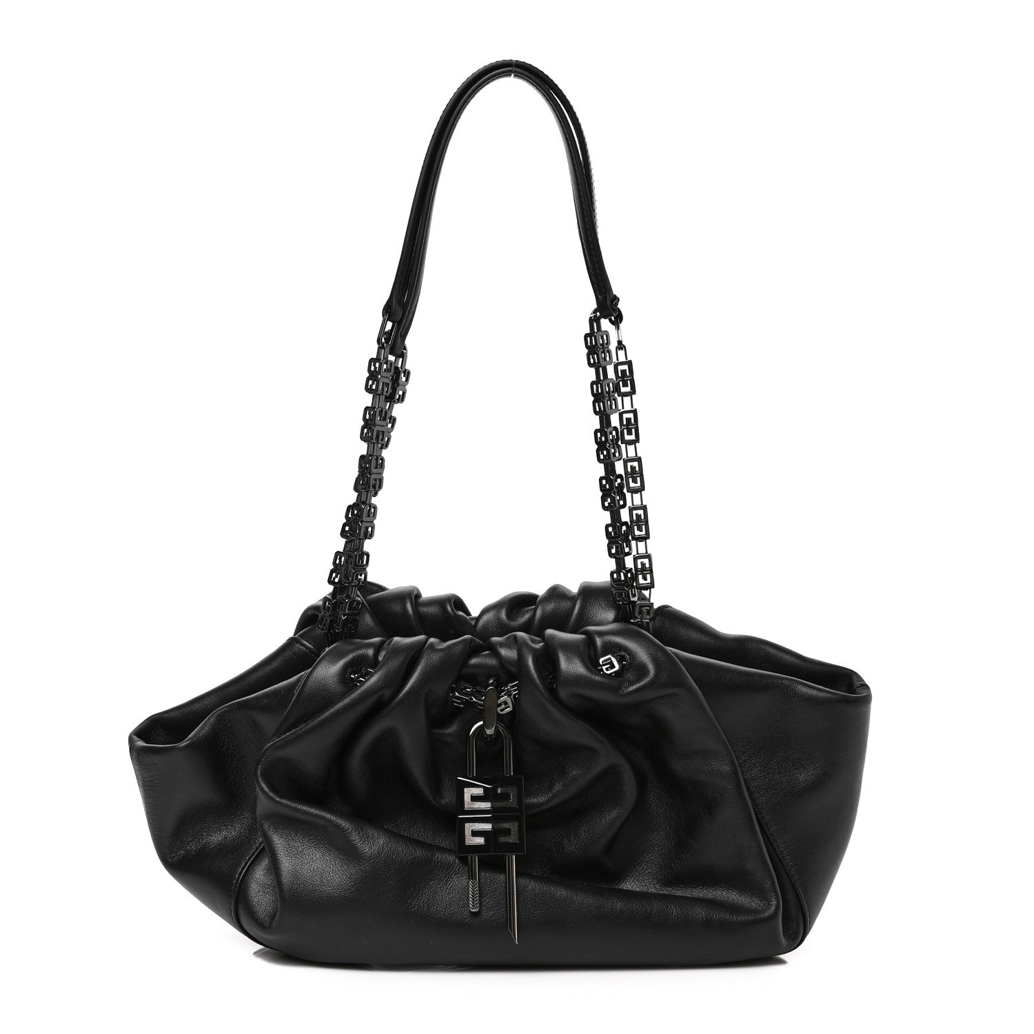 Givenchy Calfskin Kenny Shoulder Bag Black 1 of 10