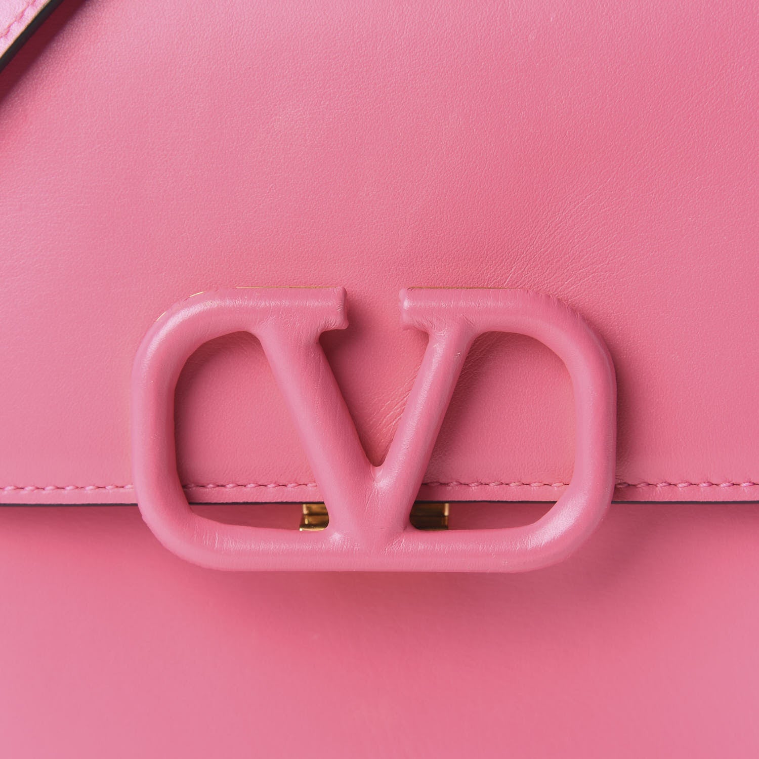 Valentino Garavani Smooth Calfskin Small VSling Shoulder Bag Pink 10 of 11