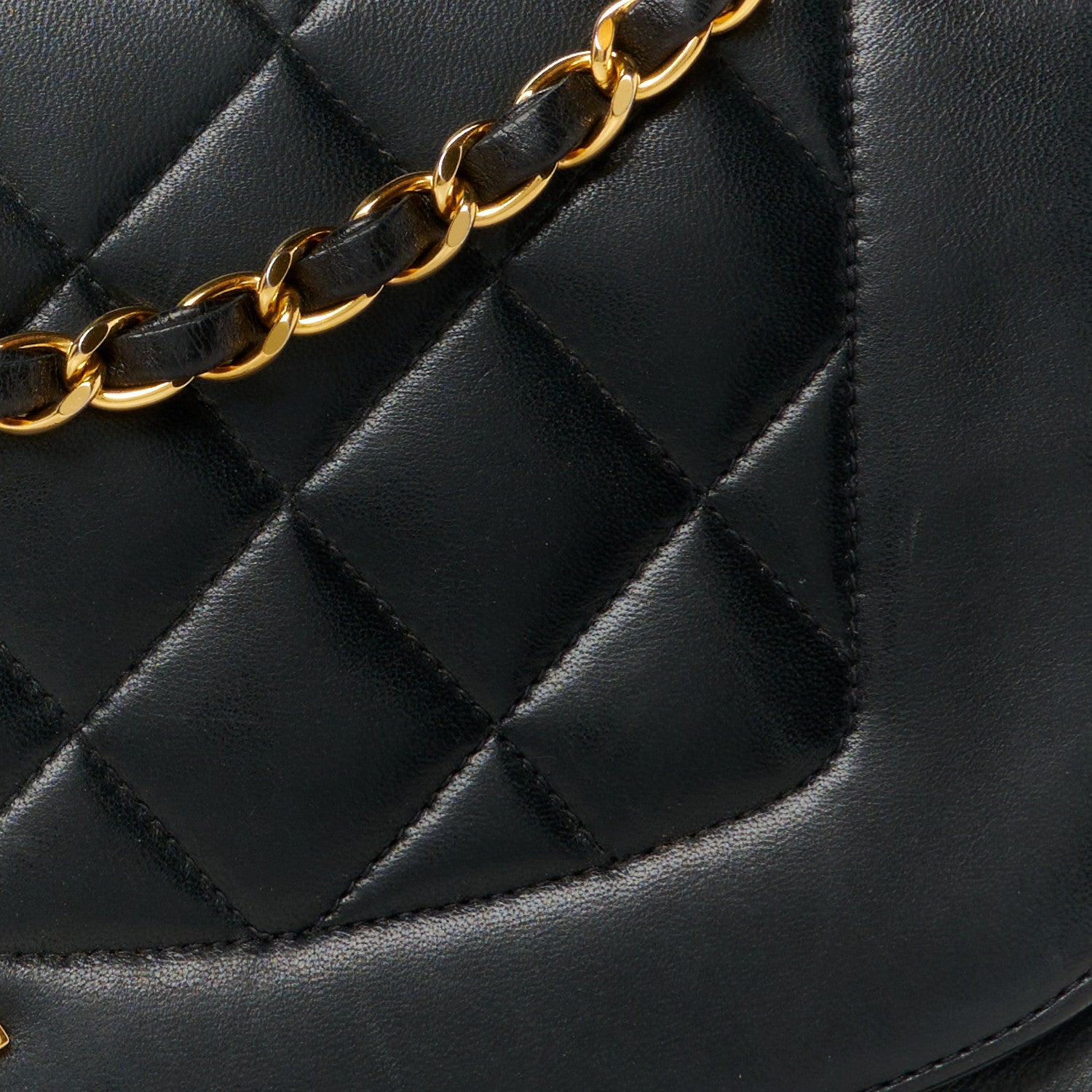 Chanel Lambskin Quilted Medium Single Flap Black 19 of 23