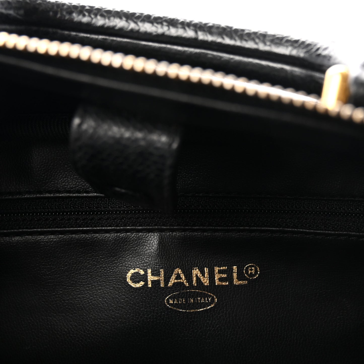 Caviar Timeless CC Vanity Case Black