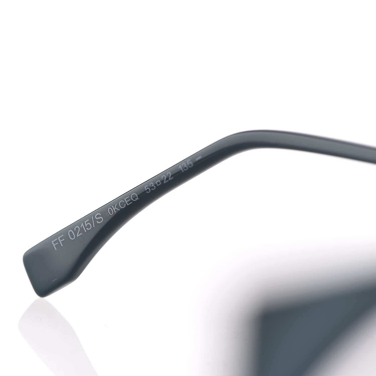 Fendi Hypnoshine Sunglasses FF 0215/S Matte Blue Green 5 of 8