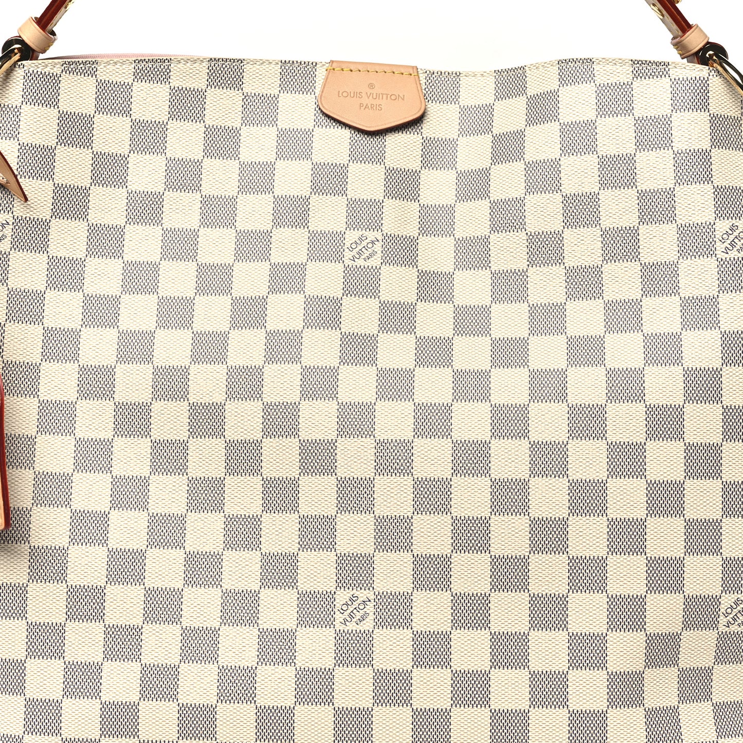 Damier Azur Graceful MM Rose Ballerine