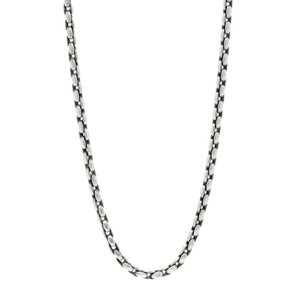 David Yurman Sterling Silver 6.5mm Streamline Elongated Chain Necklace 1 of 5