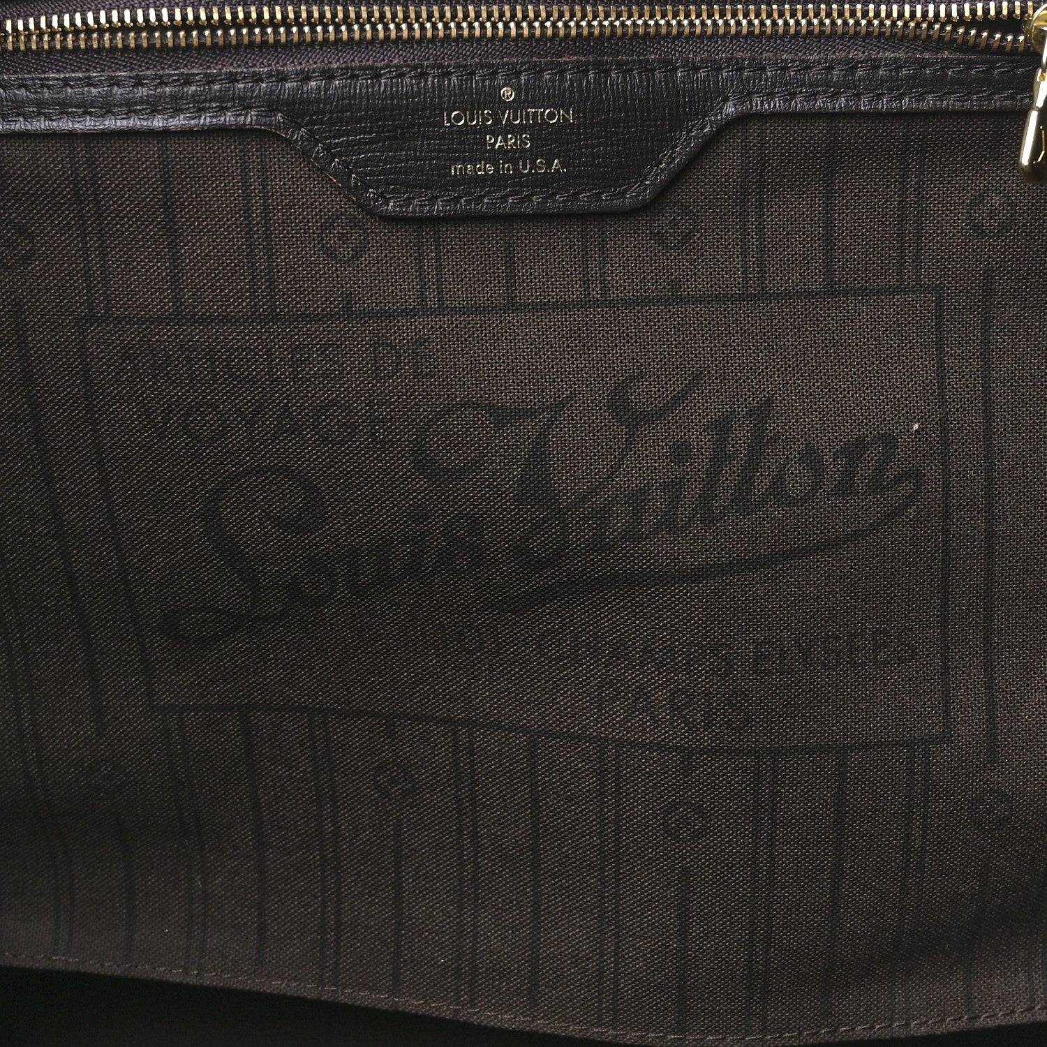 Louis Vuitton Monogram Idylle Neverfull MM Fusain 6 of 11
