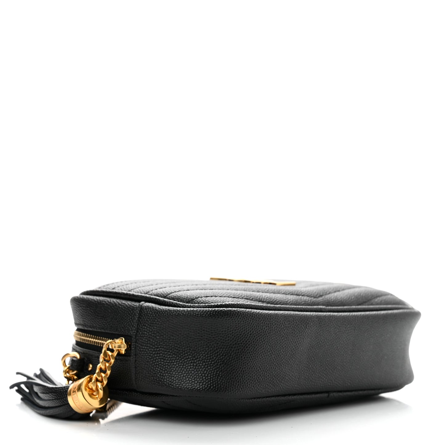 Grain De Poudre Matelasse Monogram Mini Lou Camera Bag Black