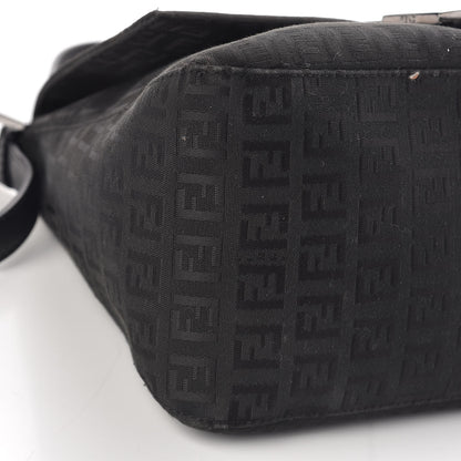 Fendi Zucchino Mama Baguette Black 8 of 15