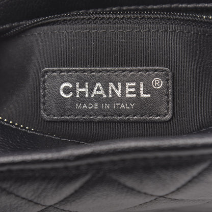 Chanel Patent Goatskin Quilted Small Gabrielle Hobo Black 6 of 12