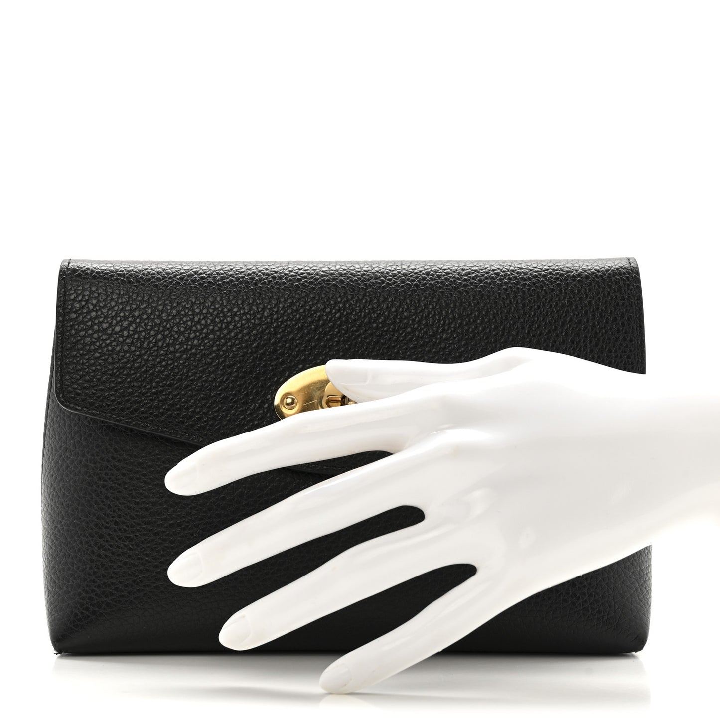 Small Classic Grain Darley Cosmetic Pouch Black