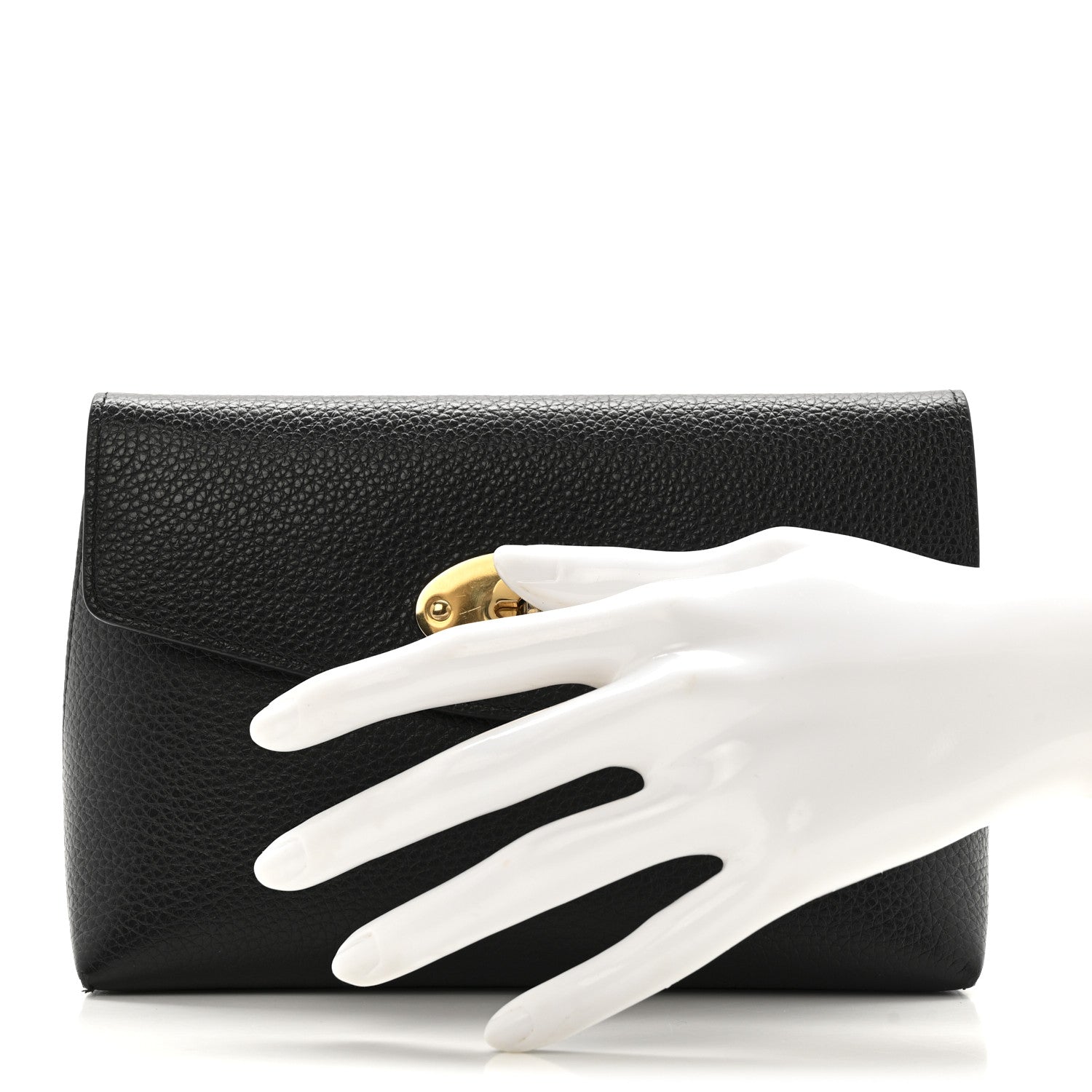 Mulberry Small Classic Grain Darley Cosmetic Pouch Black 2 of 11