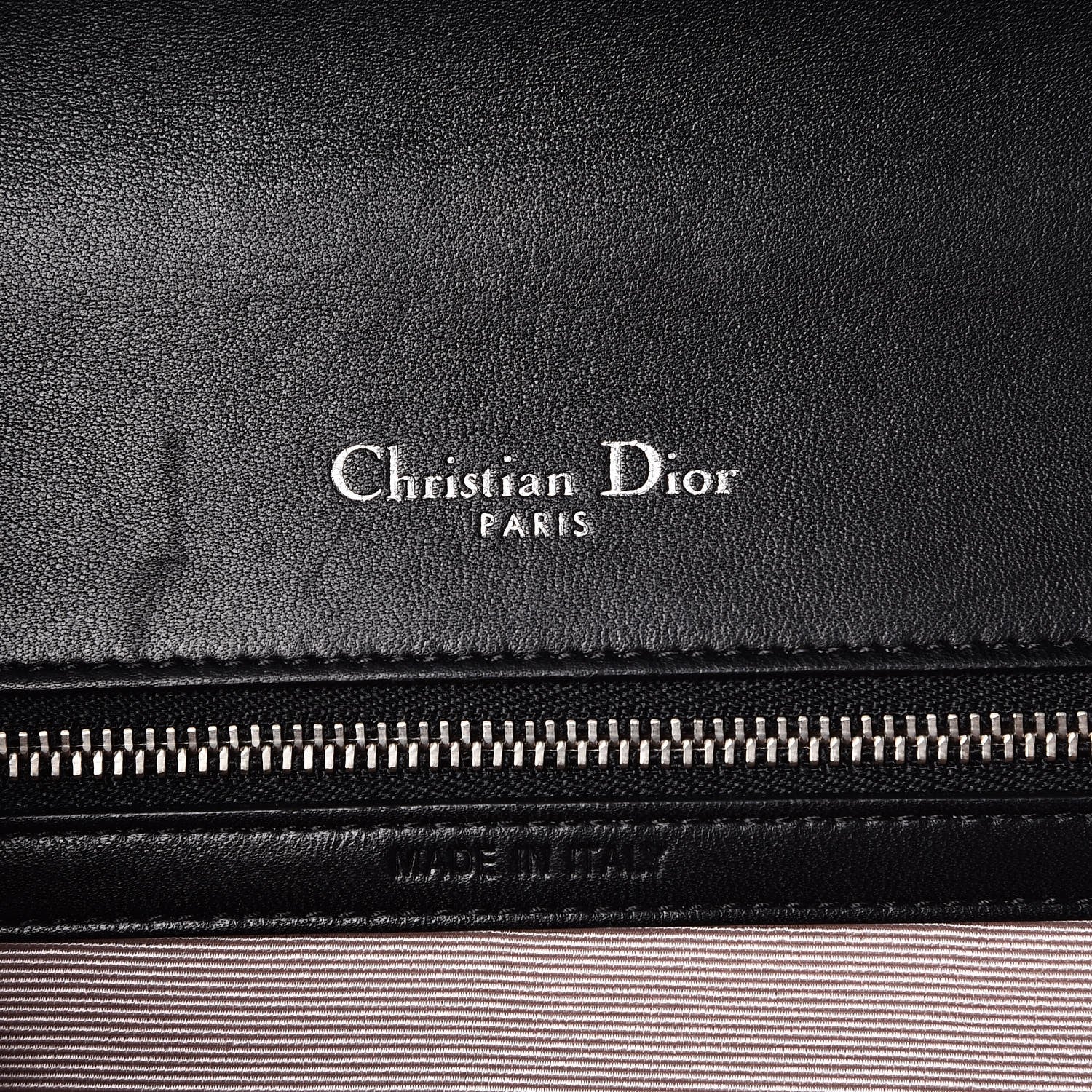 Christian Dior Lambskin Medium Diorama Flap Bag Black 7 of 9