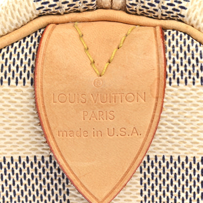Louis Vuitton Damier Azur Speedy 30 7 of 12