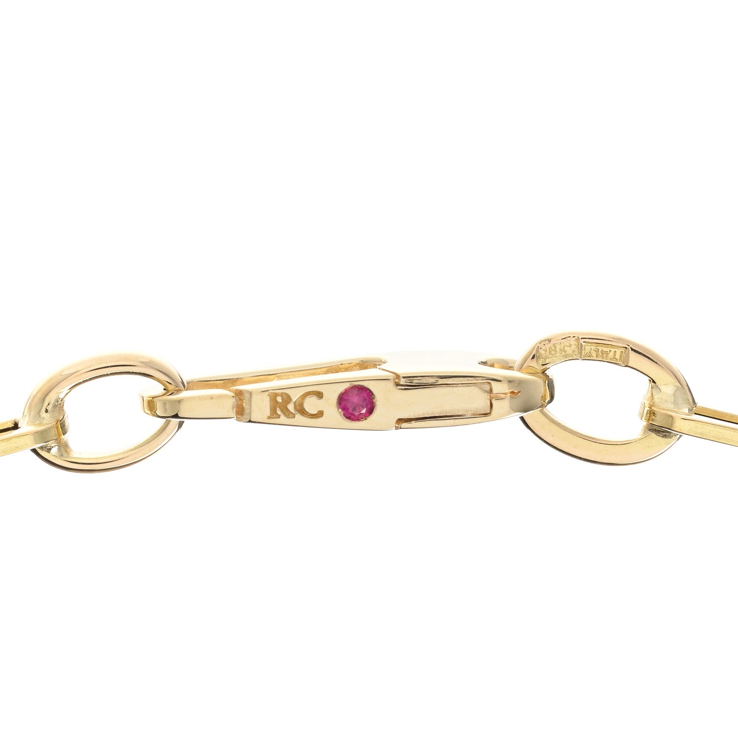Roberto Coin 18K Yellow Gold Diamond Venetian Princess Heart Medallion Charm Necklace 5 of 7