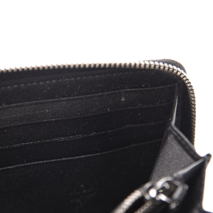 MCM Visetos Studded Zip Around Wristlet Wallet Blue 8 of 17