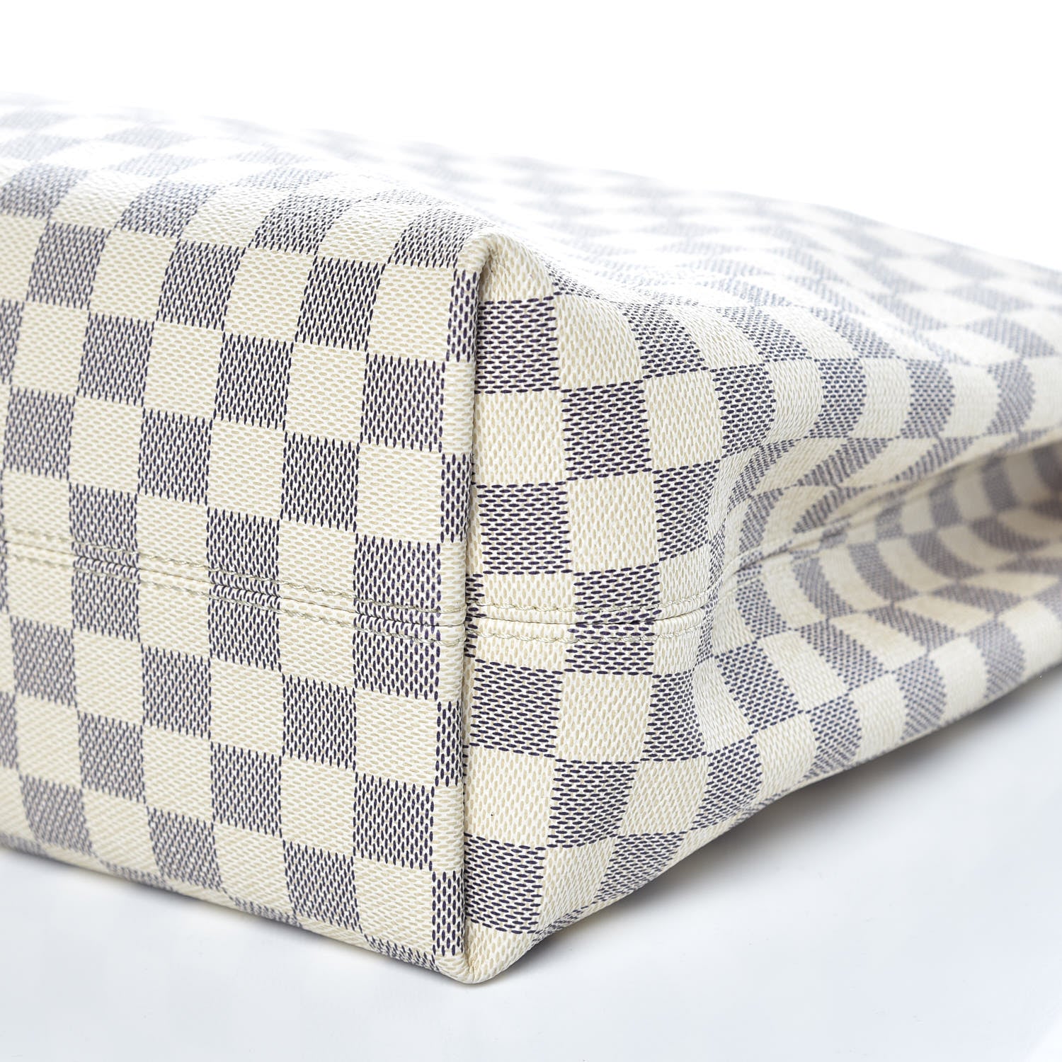 Louis Vuitton Damier Azur Graceful MM Rose Ballerine 9 of 18