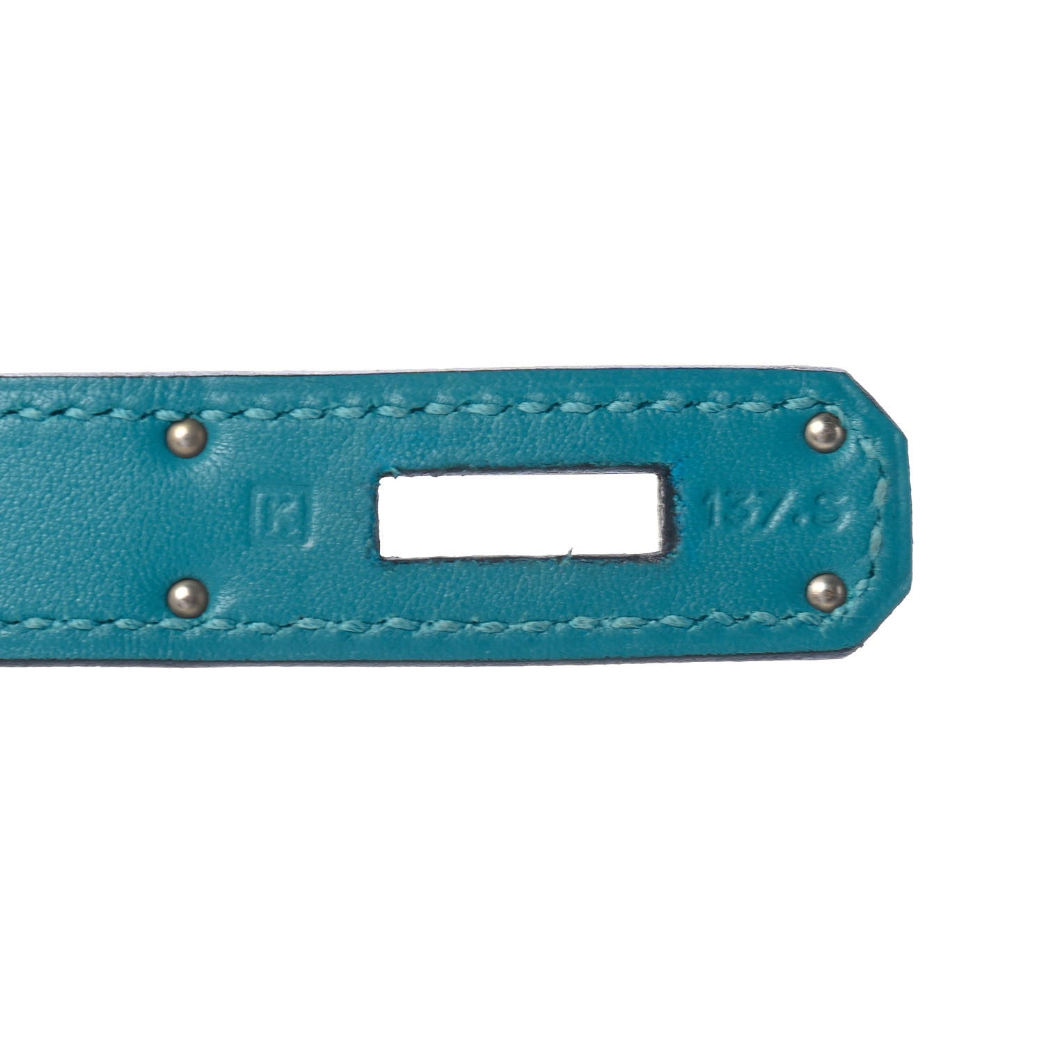 Hermes Swift Birkin 35 Turquoise 9 of 9