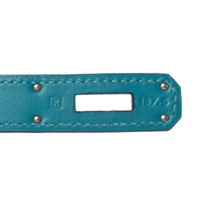 Hermes Swift Birkin 35 Turquoise 9 of 9