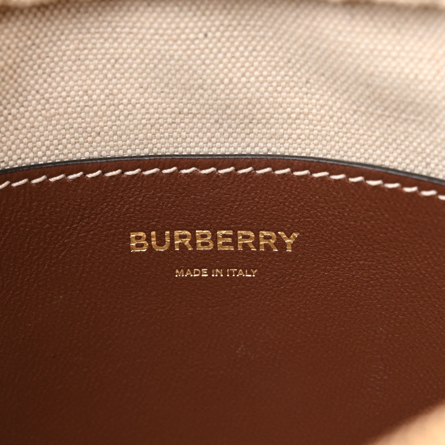 Burberry Calfskin Check Small Lola Camera Bag Dark Birch Brown 6 of 11