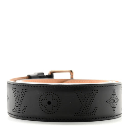 Louis Vuitton Mahina Belt 100 40 Black 2 of 8