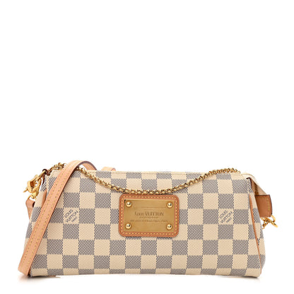 Louis Vuitton Damier Azur Eva Clutch 1 of 11